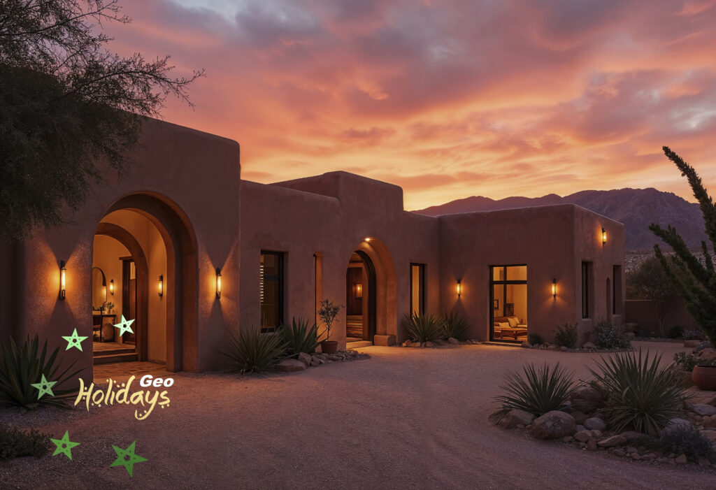 casa de vacaciones de lujo 